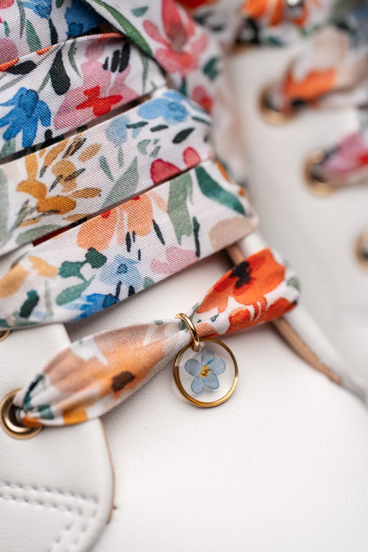 Myosotis bleu - Bijoux de lacets