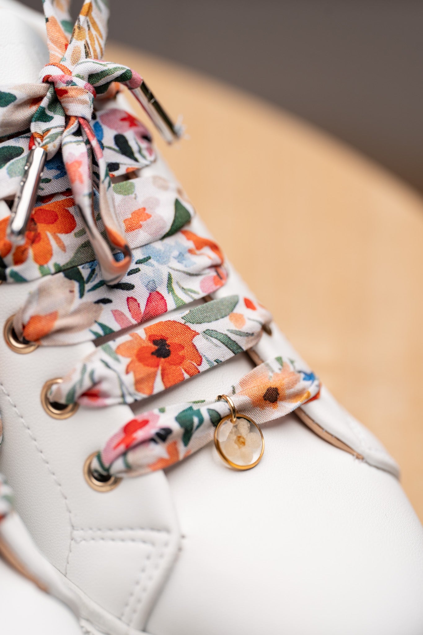 Myosotis blanc - Bijoux de lacets