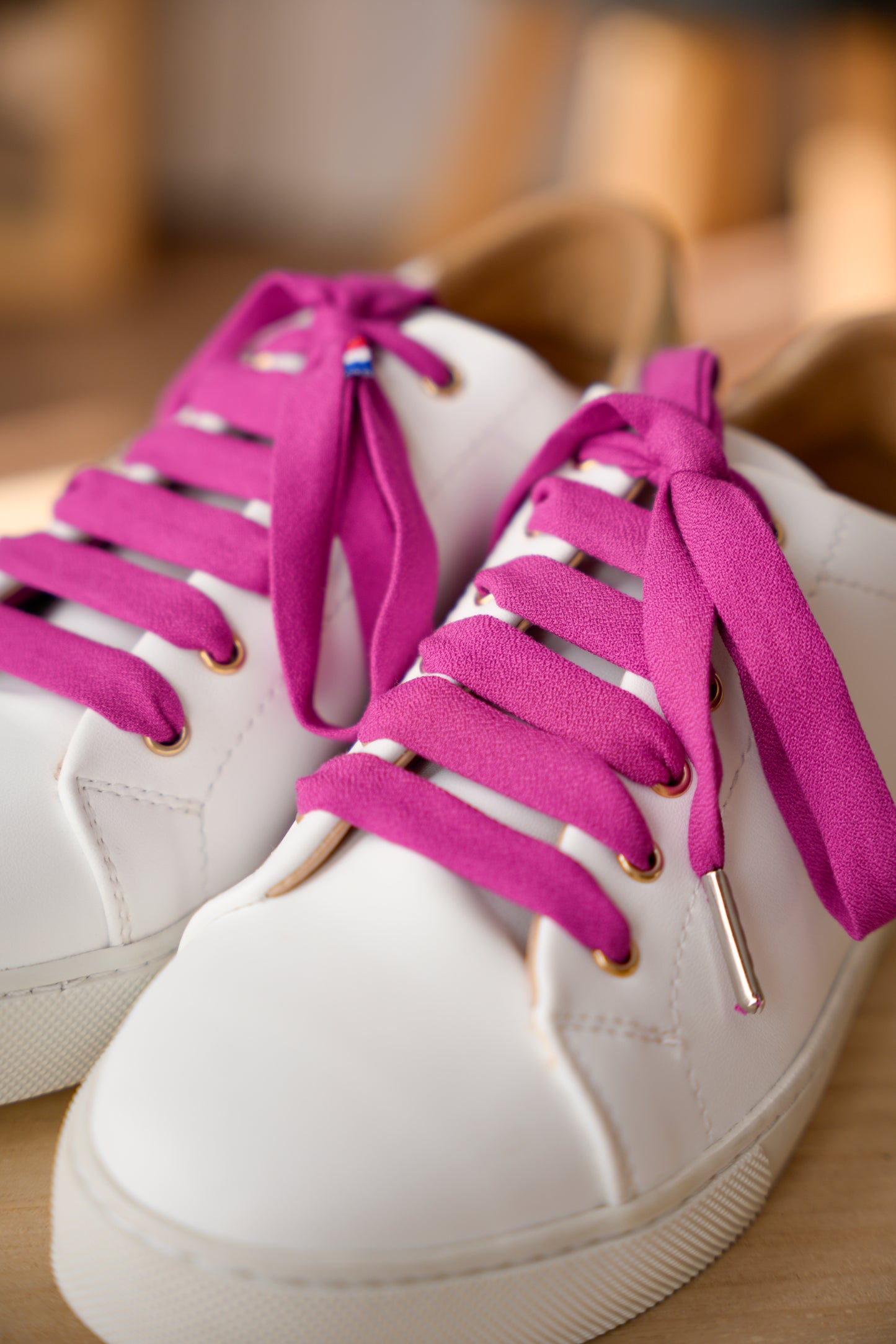 Lacets rose fuchsia - Lacets originaux chaussures | Mon Lacet Français