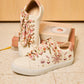 Lacets fleuris automnal - Lacets originaux chaussures | Mon Lacet Français