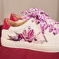 Lacets fleuris violets - Lacets originaux chaussures | Mon Lacet Français