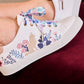 Lacets fleuris pastel - Lacets originaux chaussures | Mon Lacet Français