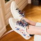 Lacets fleuris bleus - Lacets originaux chaussures | Mon Lacet Français