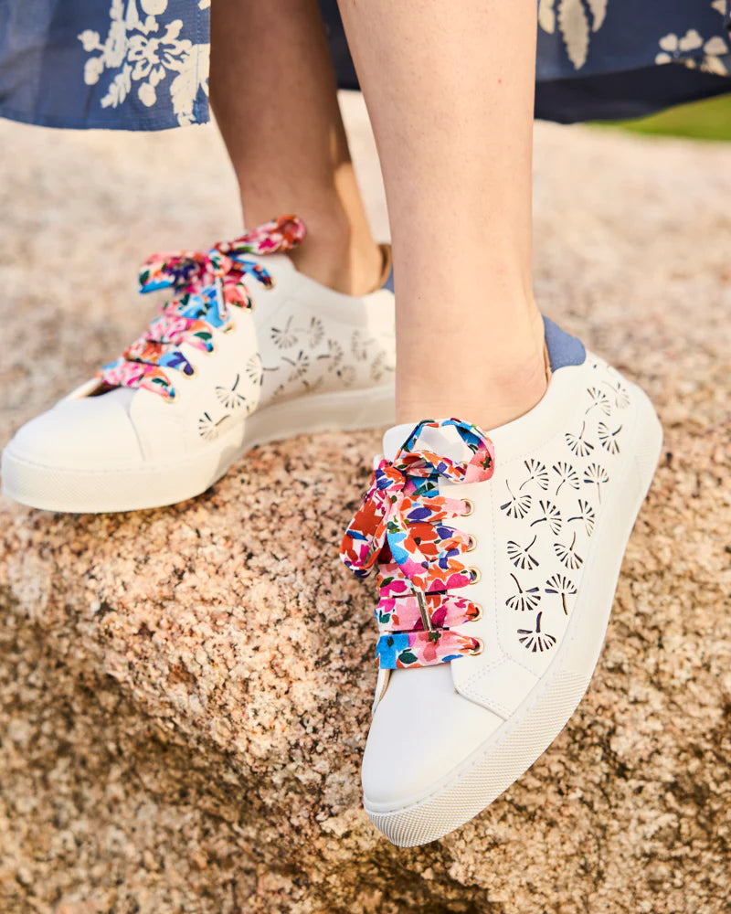 Lacets fleuris colorés - Lacets originaux chaussures | Mon Lacet Français