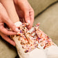 Lacets fleuris beiges - Lacets originaux chaussures | Mon Lacet Français