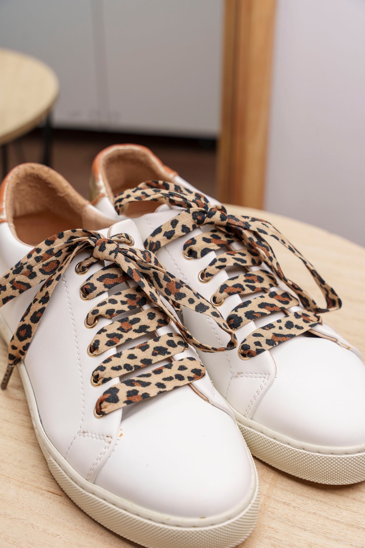 Lacets léopard - Lacets originaux chaussures | Mon Lacet Français