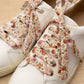 Lacets fleuris automnal - Lacets originaux chaussures | Mon Lacet Français
