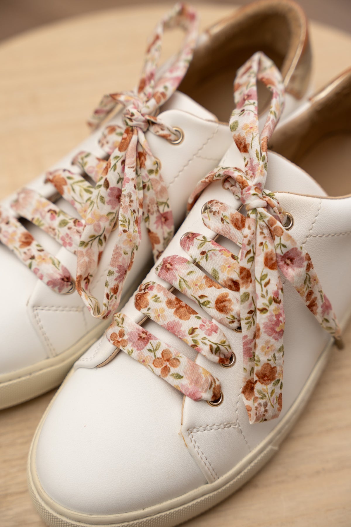 Lacets fleuris automnal - Lacets originaux chaussures | Mon Lacet Français