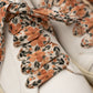 Lacets fleuris oranges - Lacets originaux chaussures | Mon Lacet Français