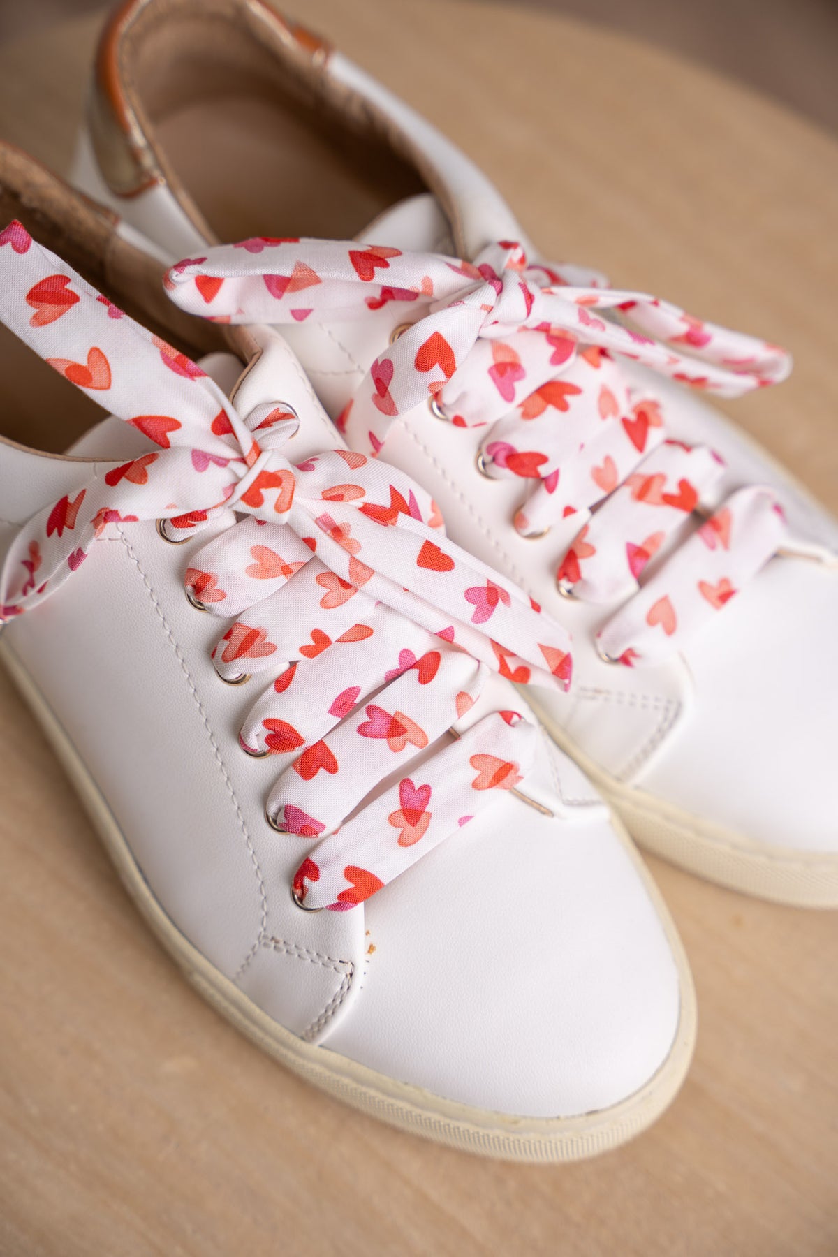 Lacets cœurs - Lacets originaux chaussures | Mon Lacet Français