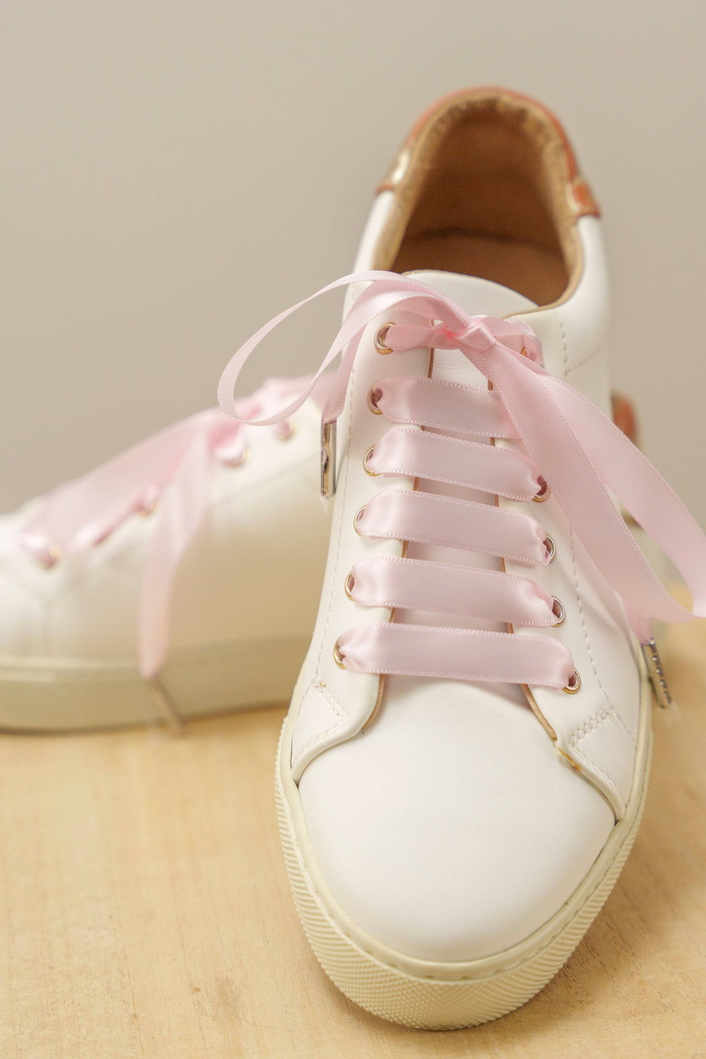 Lacets satin rose - Lacets originaux chaussures | Mon Lacet Français