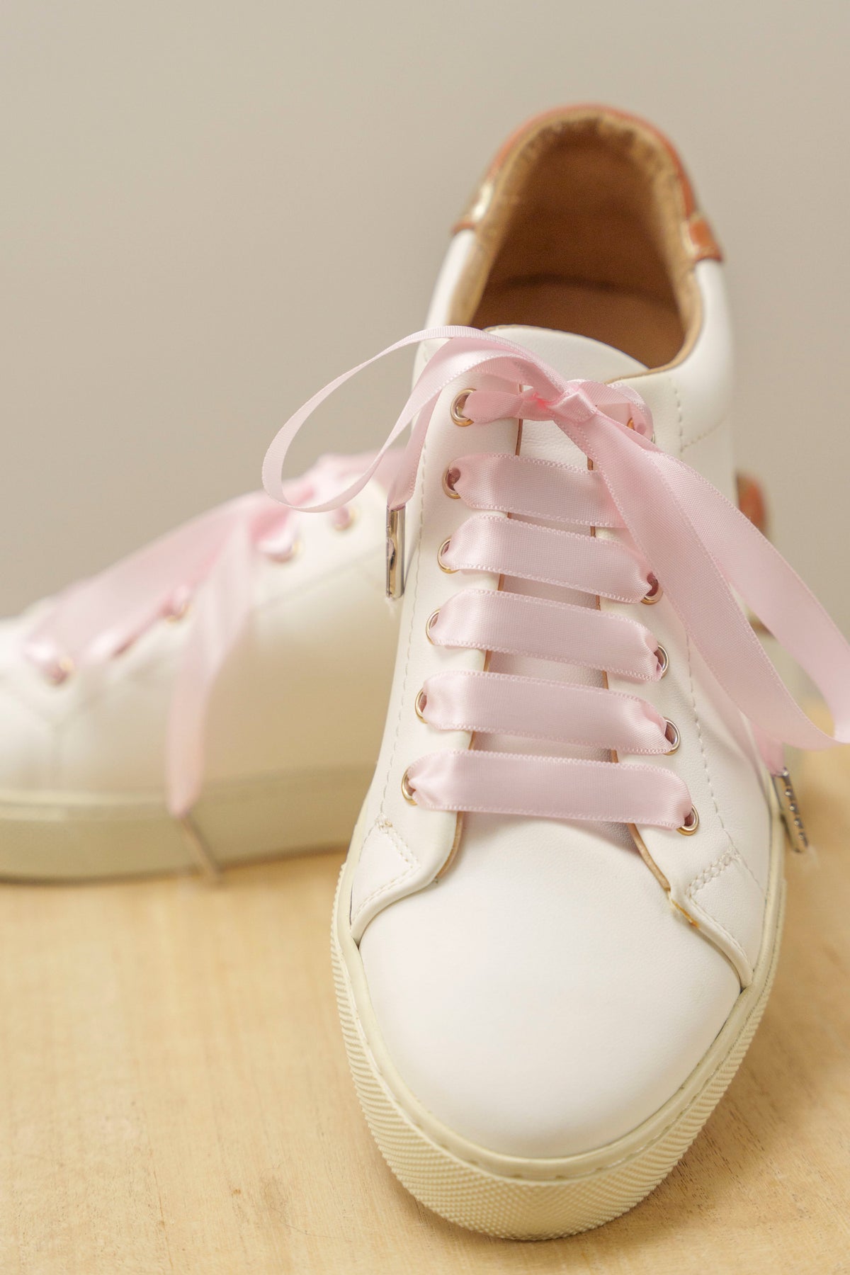 Lacets satin rose - Lacets originaux chaussures | Mon Lacet Français