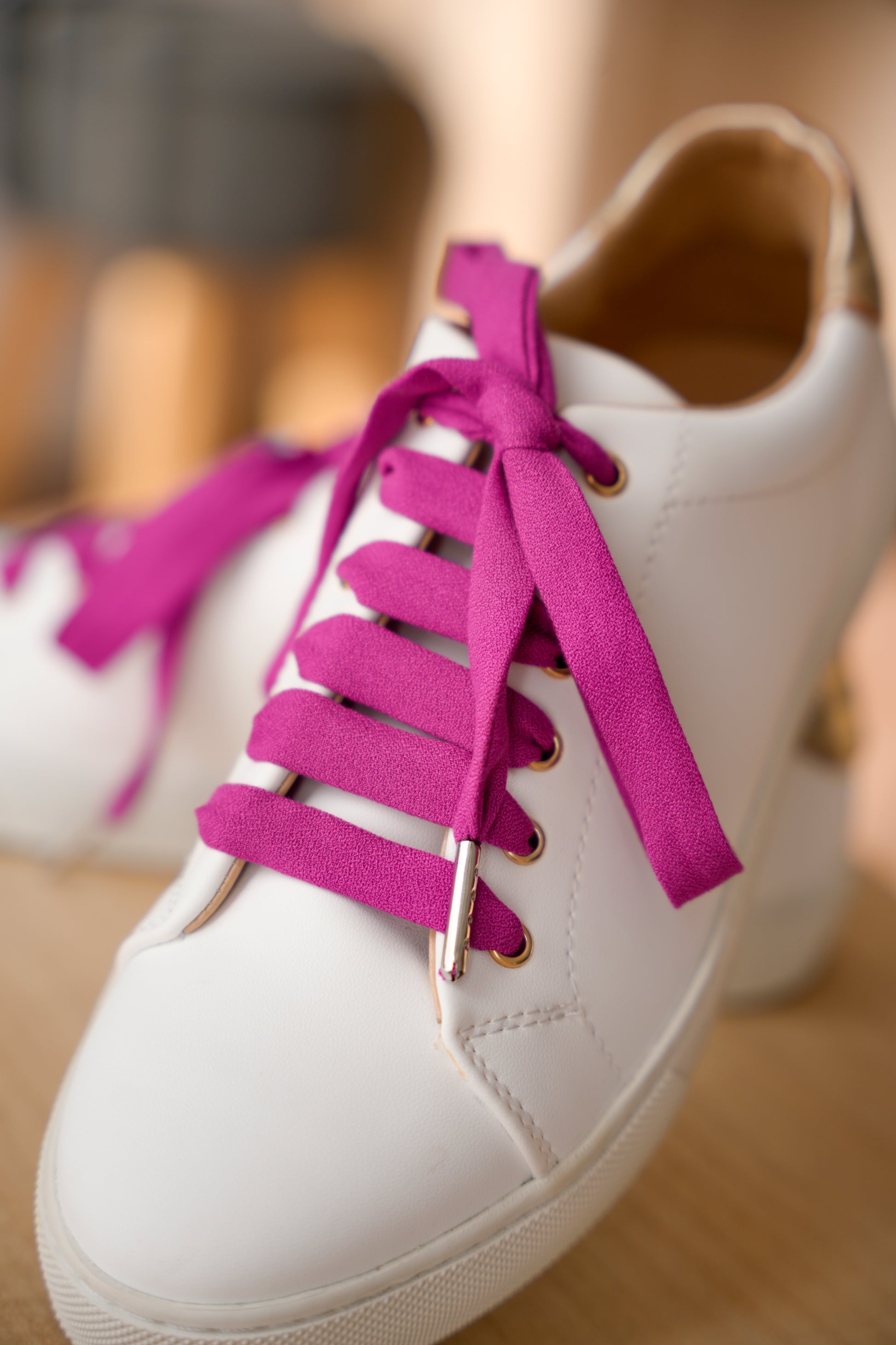 Lacets rose fuchsia - Lacets originaux chaussures | Mon Lacet Français
