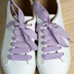 Lacets unis lilas - Lacets originaux chaussures | Mon Lacet Français