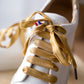 Lacets dorés - Lacets originaux chaussures | Mon Lacet Français