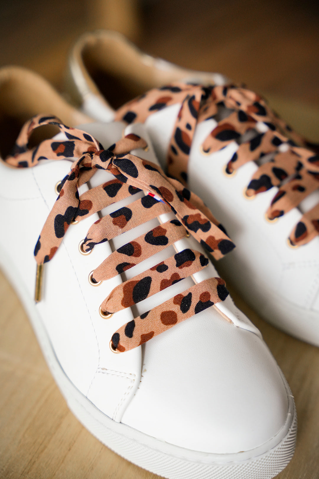 Lacets léopard - Lacets originaux chaussures | Mon Lacet Français